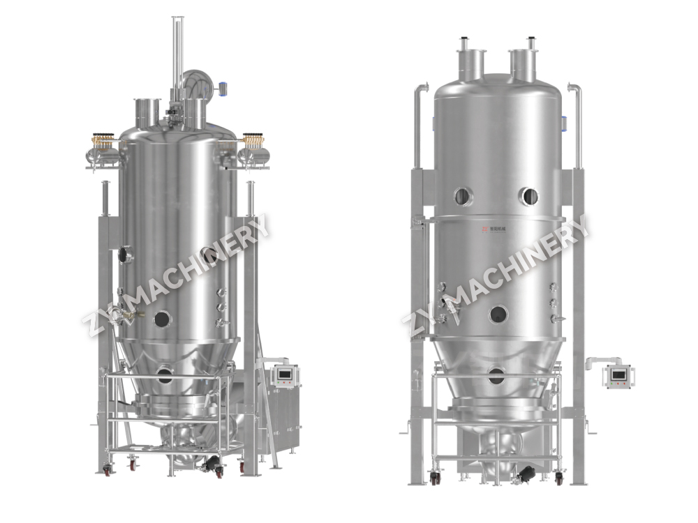 Mașină de granulare și uscare cu pat fluidizat FL-B (granulator într-o singură etapă)