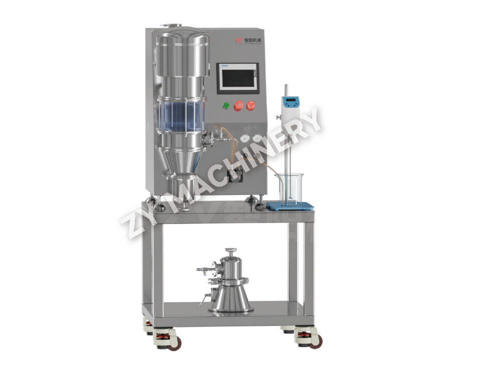 Mașină de laborator multifuncțională pentru granulare și acoperire cu pat fluid DLP R&D