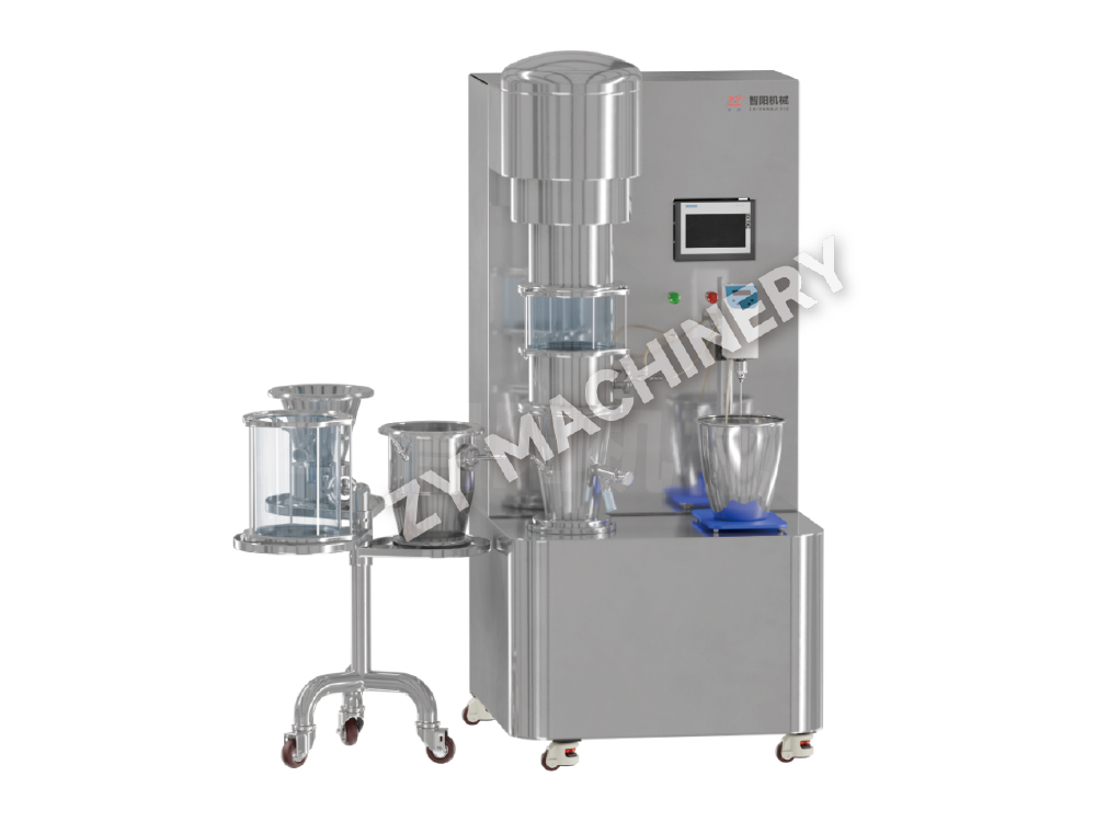 Mașină de laborator multifuncțională pentru granulare și acoperire cu pat fluid DLP R&D